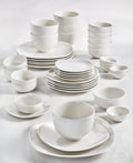 Tabletops Unlimited Inspiration by Denmark Soft Square 42 Pc. Dinnerware Set