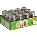 Ball Regular Mouth Mason Jars, 16 oz - 12 count