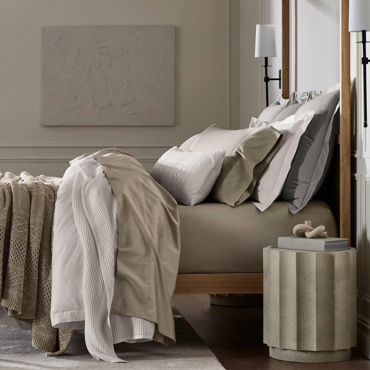 Boll & Branch Signature Hemmed Sheet Set, Twin - Oak