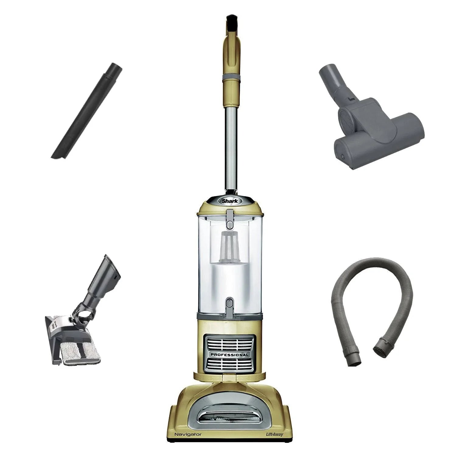Shark NV360K Navigator Lift-Away Deluxe Upright Vacuum, Champagne