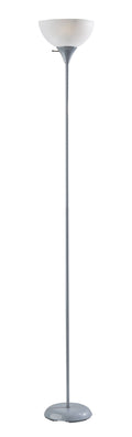 Mainstays 5' 11" Floor Lamp Silver