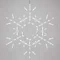 Kringle Traditions LED Folding Snowflake Decoration Lights, Cool White, 36"