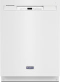 Maytag Stainless Steel Tub Dishwasher with Dual Power Filtration White