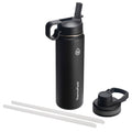 Thermoflask Double Stainless Steel Insulated Water Bottle 24 oz Black