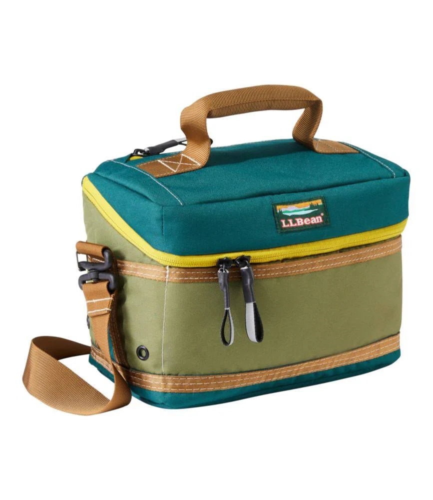 L.L.Bean Soft Pack Cooler, Lunch Spruce/Avocado Lunch