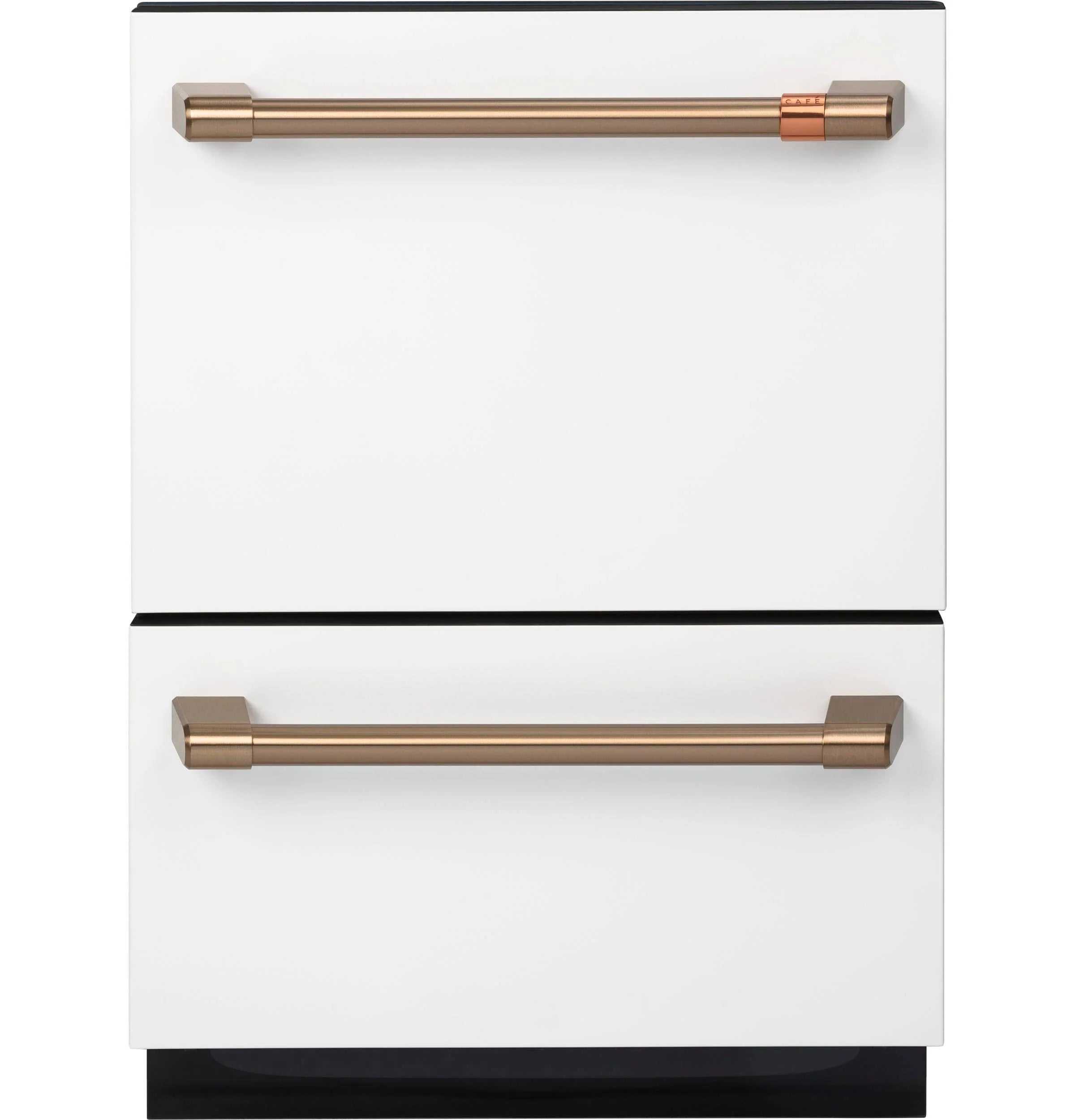 Cafe Dishwasher Double Drawer White