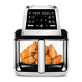 Gourmia 7-Qt. Fry ��N Fold Digital Air Fryer with 12 Presets & Guided Cooking Black