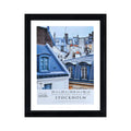 Studio Decor 20" x 26" Black Stockholm Float Poster Frame - Each