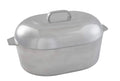 IMUSA USA 18" Heavy Duty Cajun Oval Aluminum Roaster