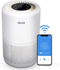 Levoit Air Purifier for Home Large Room, Smart WiFi Alexa Control, HEPA Filter for Allergies, Covers Up to 915 Sq.Foot, 24dB Quiet, Core 200s, White