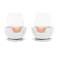 VoChill | Stemless Wine Chiller Pair, Quartz