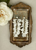 Women Ibiza Tassel Earrings in Lily