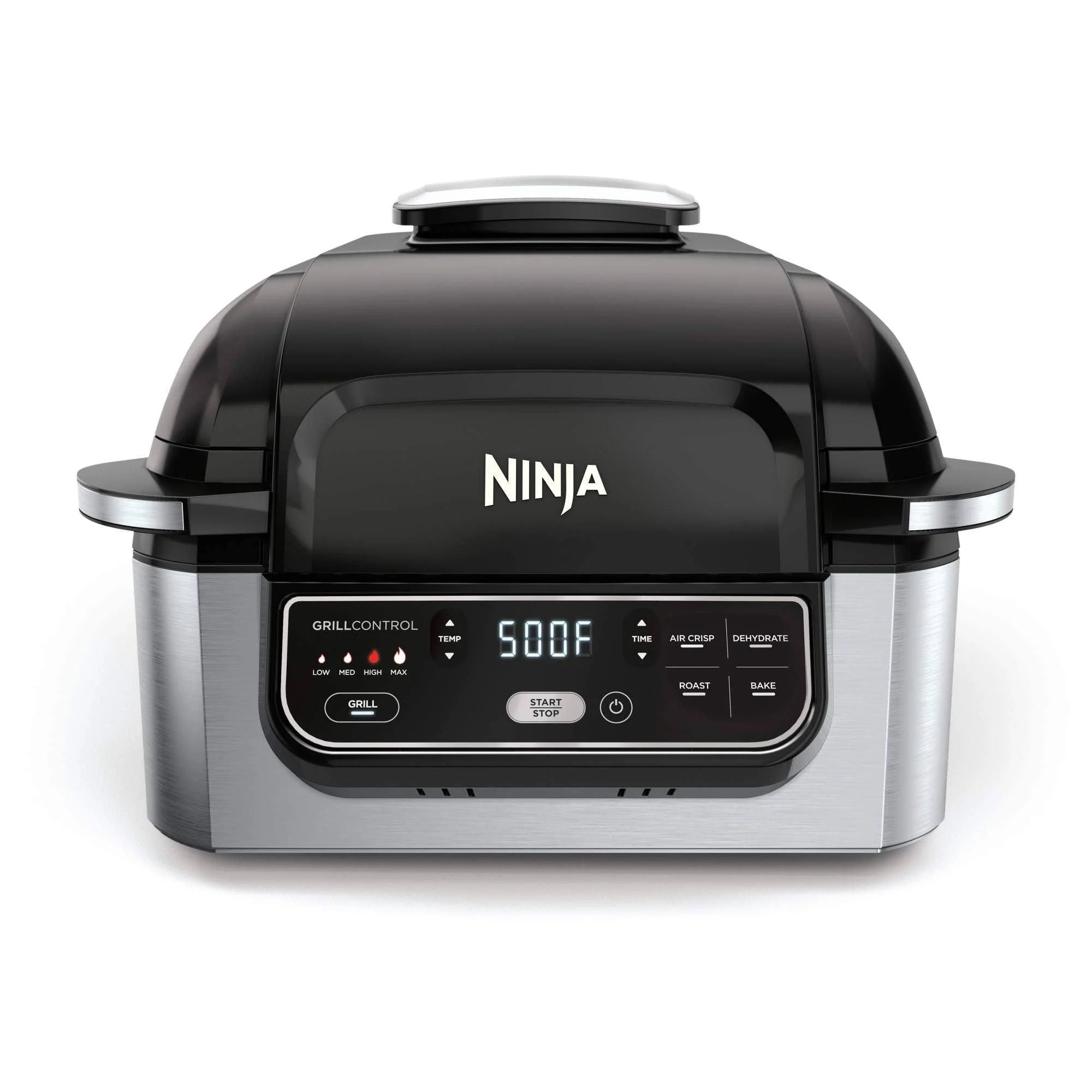Ninja Ag301 Foodi 5-in-1 Indoor Grill with 4-Quart Air Fryer