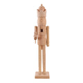 Unfinished Wood Nutcracker Decor by Make Market | 5.11" x 4.8" x 24" | Michaels