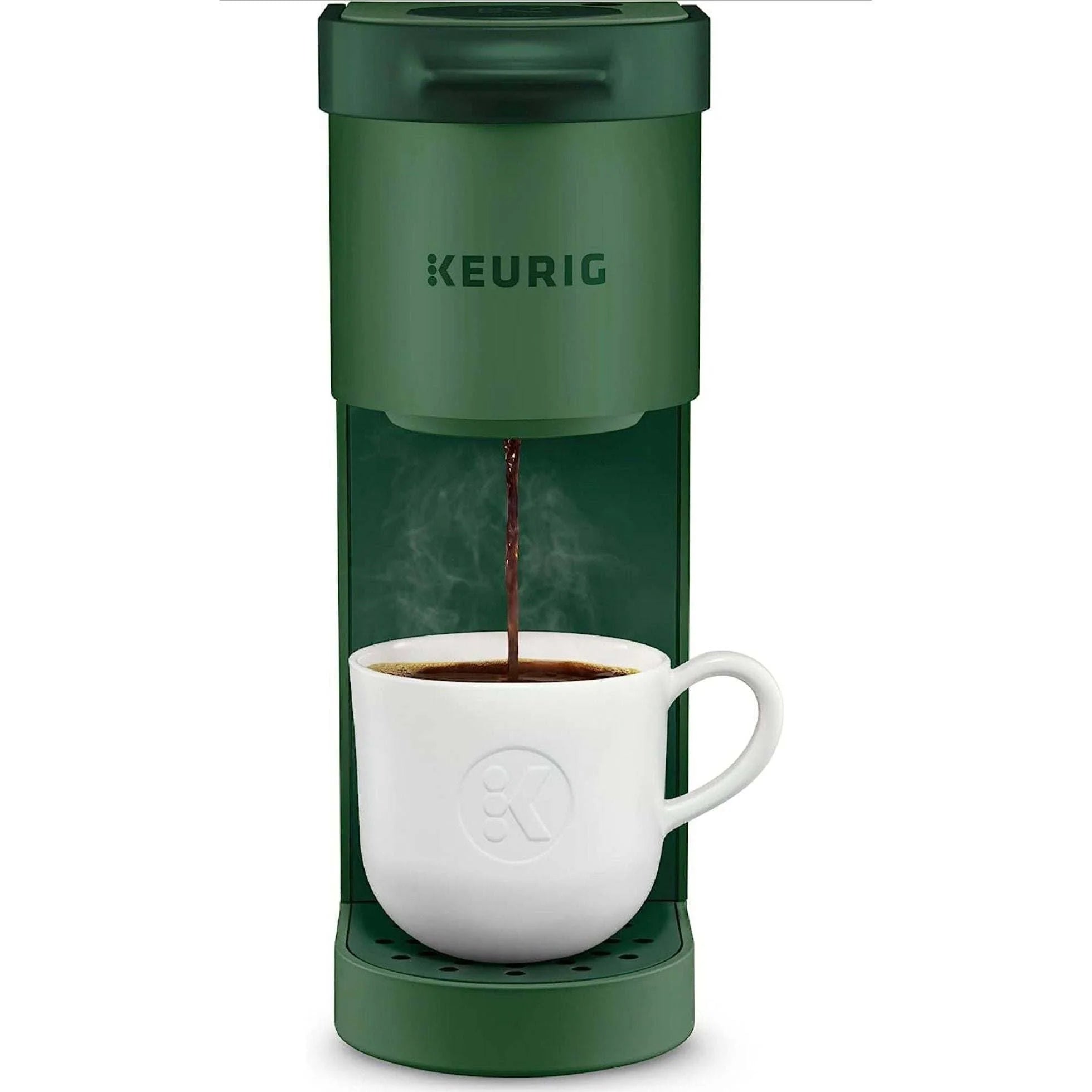 Keurig - K-Mini Single Serve K-Cup Pod Coffee Maker - Evergreen
