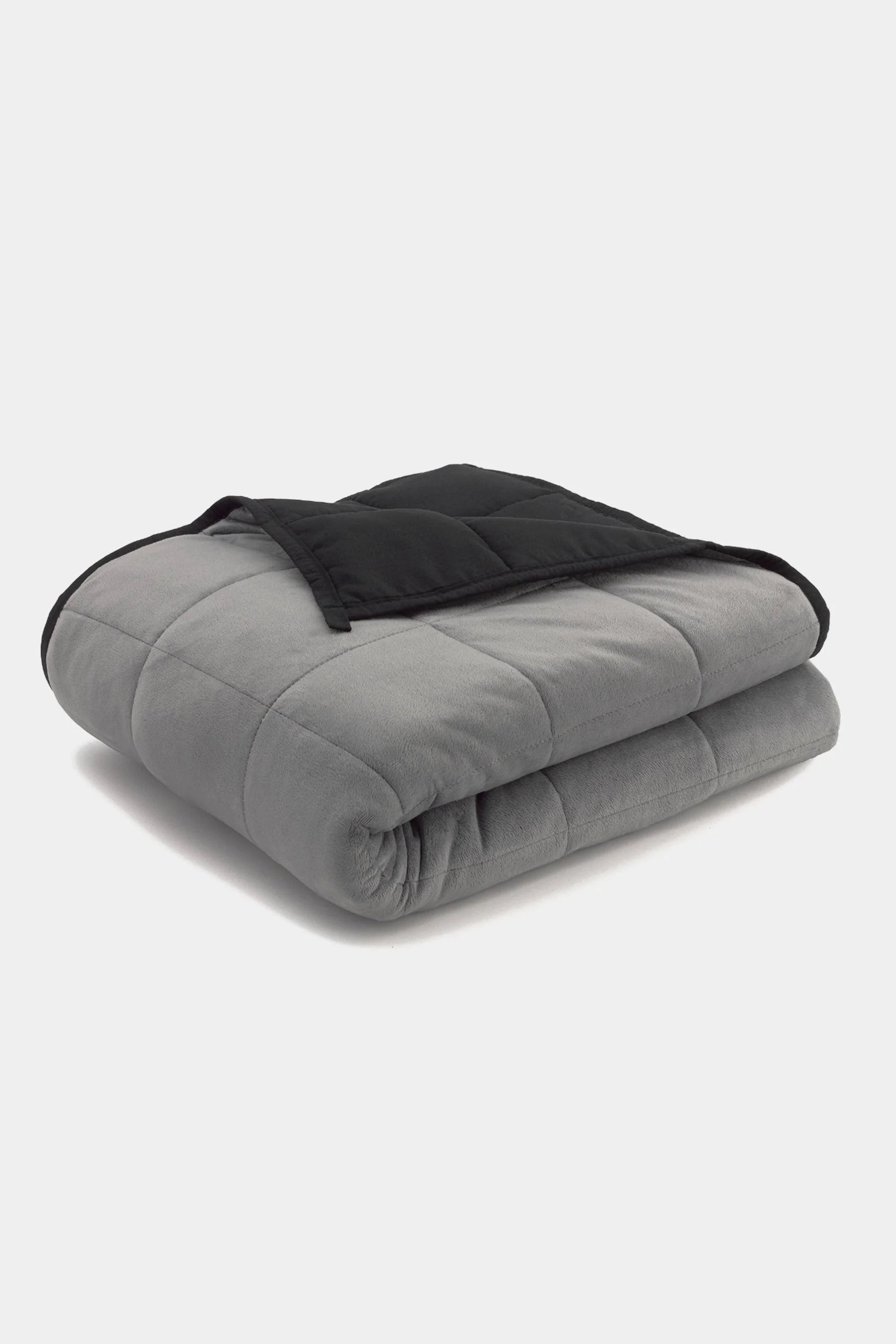 Reversible Weighted Blanket - Grey/Pink - 20 lbs.