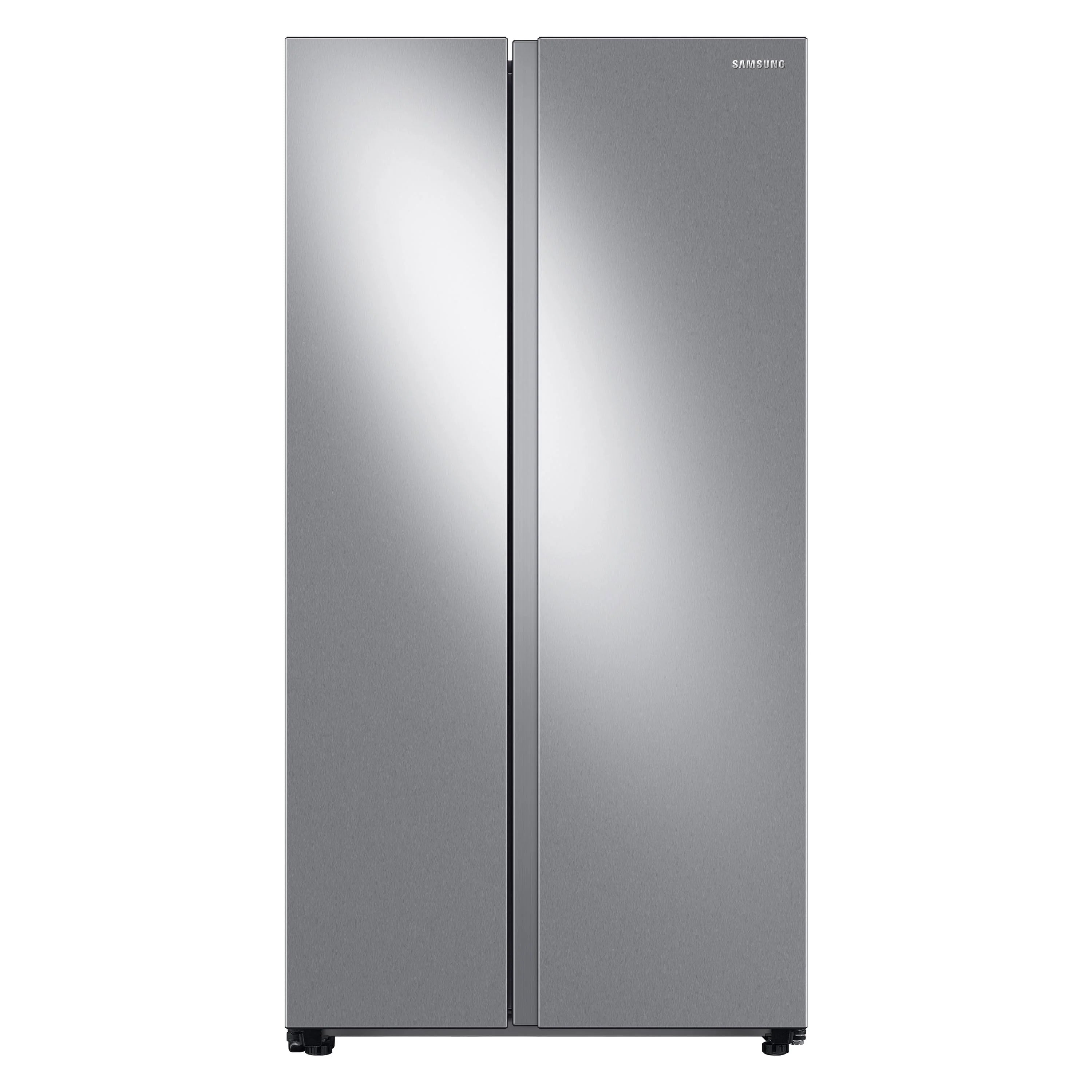 Samsung - 28 Cu. ft. Side-By-Side Smart Refrigerator with Large Capacity - Stainless Steel