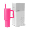 Insulated 40 oz Tumbler with Handle & Straw Lid - Simple Modern Cup
