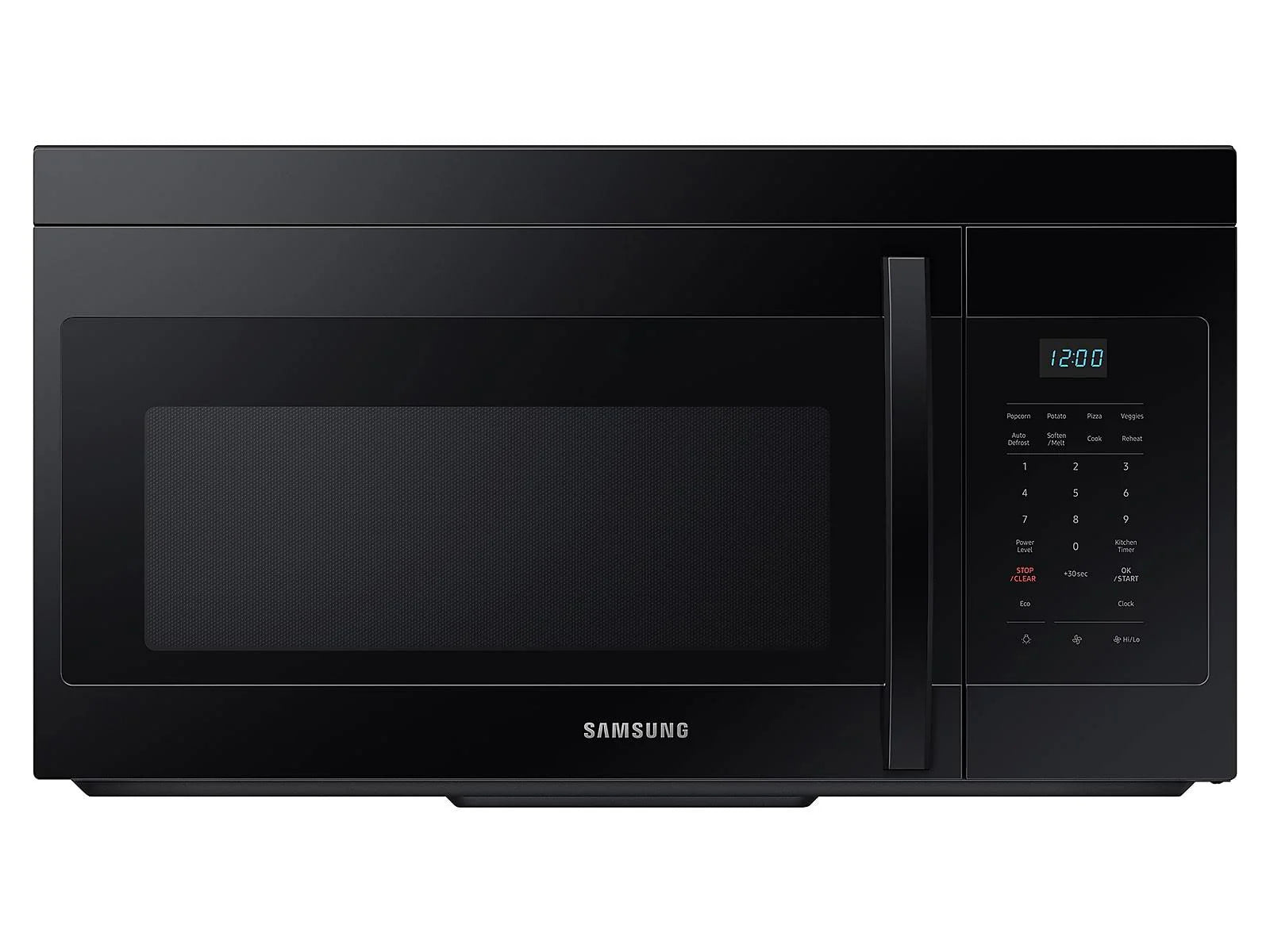 Samsung ME16A4021AB 1.6 Cu. ft. Over-The-Range Microwave with Auto Cook in Black