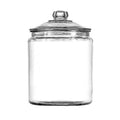 Anchor Hocking 1/2 Gallon Heritage Hill Glass Jar with Cover, Clear