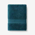 The Company Store Company Cotton Deep Teal Solid Turkish Cotton Bath Towel