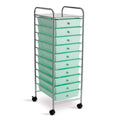 Recollections 10-Drawer Rolling Cart - Each