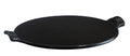 Emile Henry Made in France Flame Top Pizza Stone, BLACK. Perfect for Pizzas or Breads. in The Oven, on Top of The BBQ. Safe Up to 750 Degrees F.