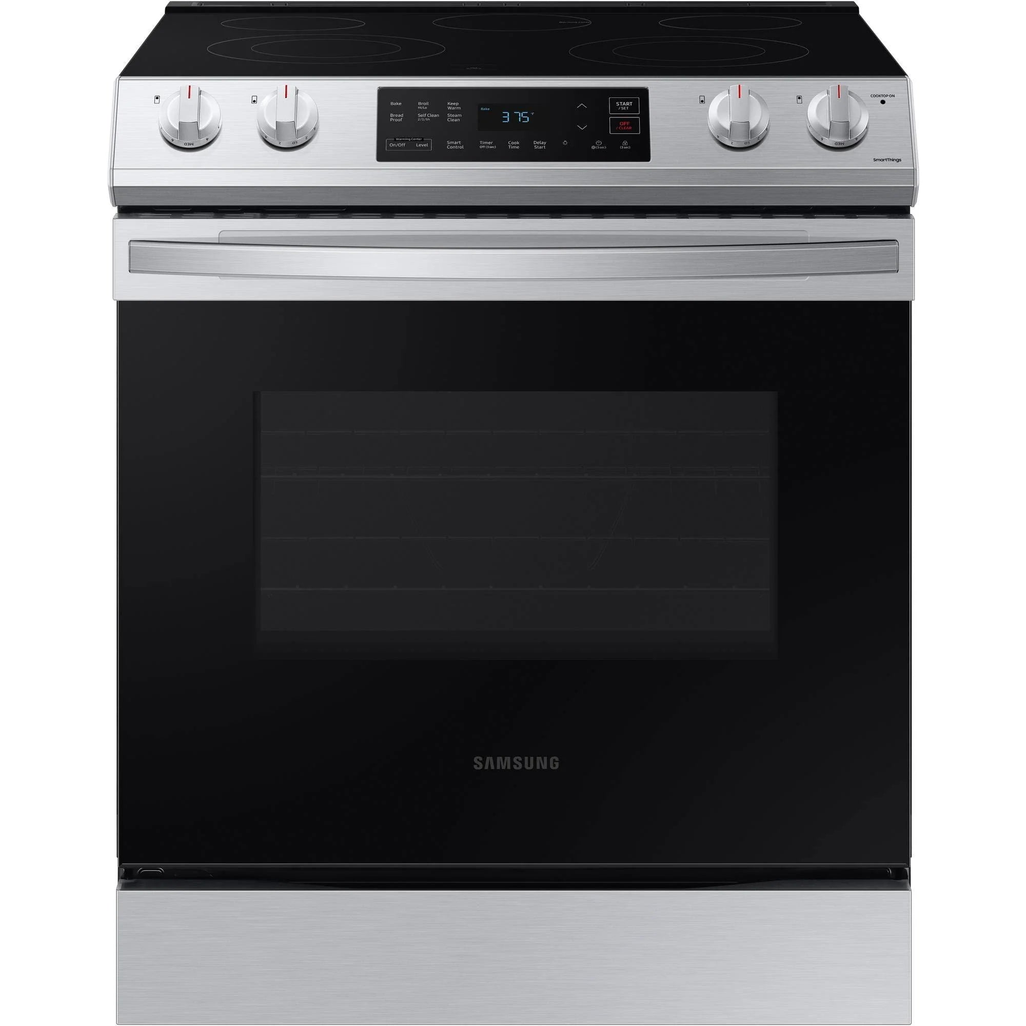 Samsung 30" Fingerprint Resistant Stainless Steel Slide in Electric Range