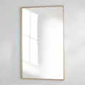 Sabine Metal Mirror Size: 48" x 30", Finish: Brass