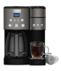 Cuisinart Coffee Center 12-Cup Coffee Maker and Single Serve Brewer -Black