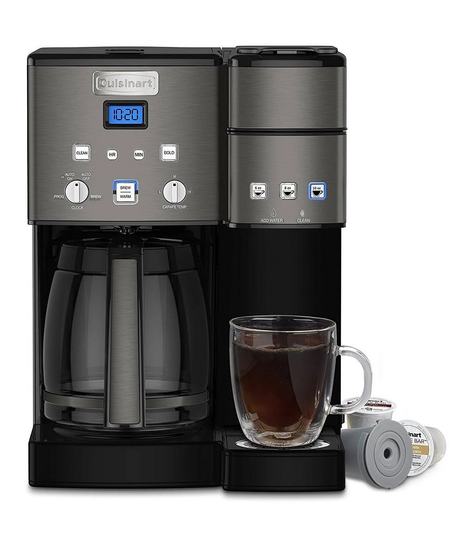 Cuisinart Coffee Center 12-Cup Coffee Maker and Single Serve Brewer -Black