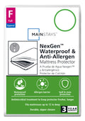 Mainstays Nexgen Waterproof Zippered Mattress Protector Full