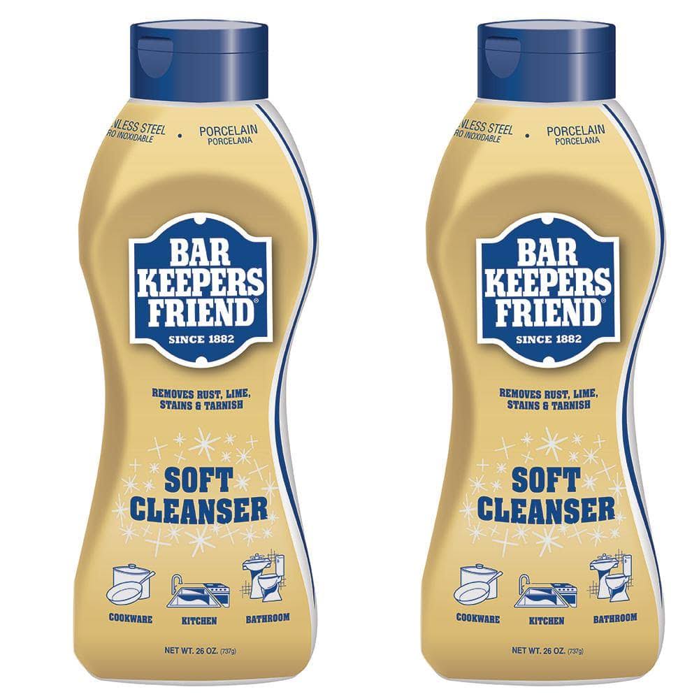 Bar Keepers Friend 26 oz. All-Purpose Cleaner Soft Cleanser (2-Pack)
