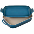 Le Creuset Rectangular Dish with Platter Lid - Stoneware - Deep Teal