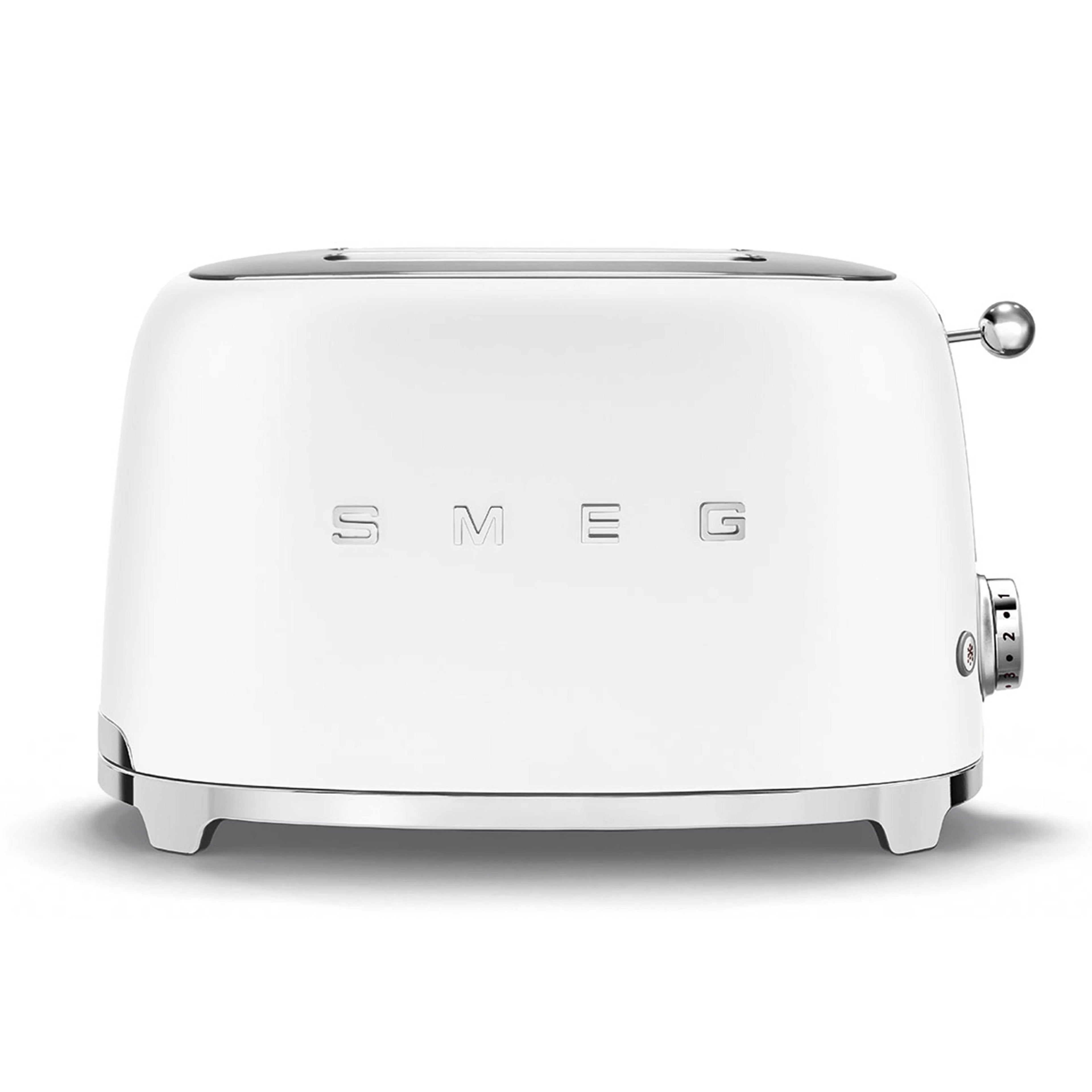 Smeg Matte White Toaster