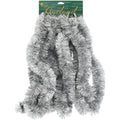 Wondershop Christmas Silver Tinsel Garland