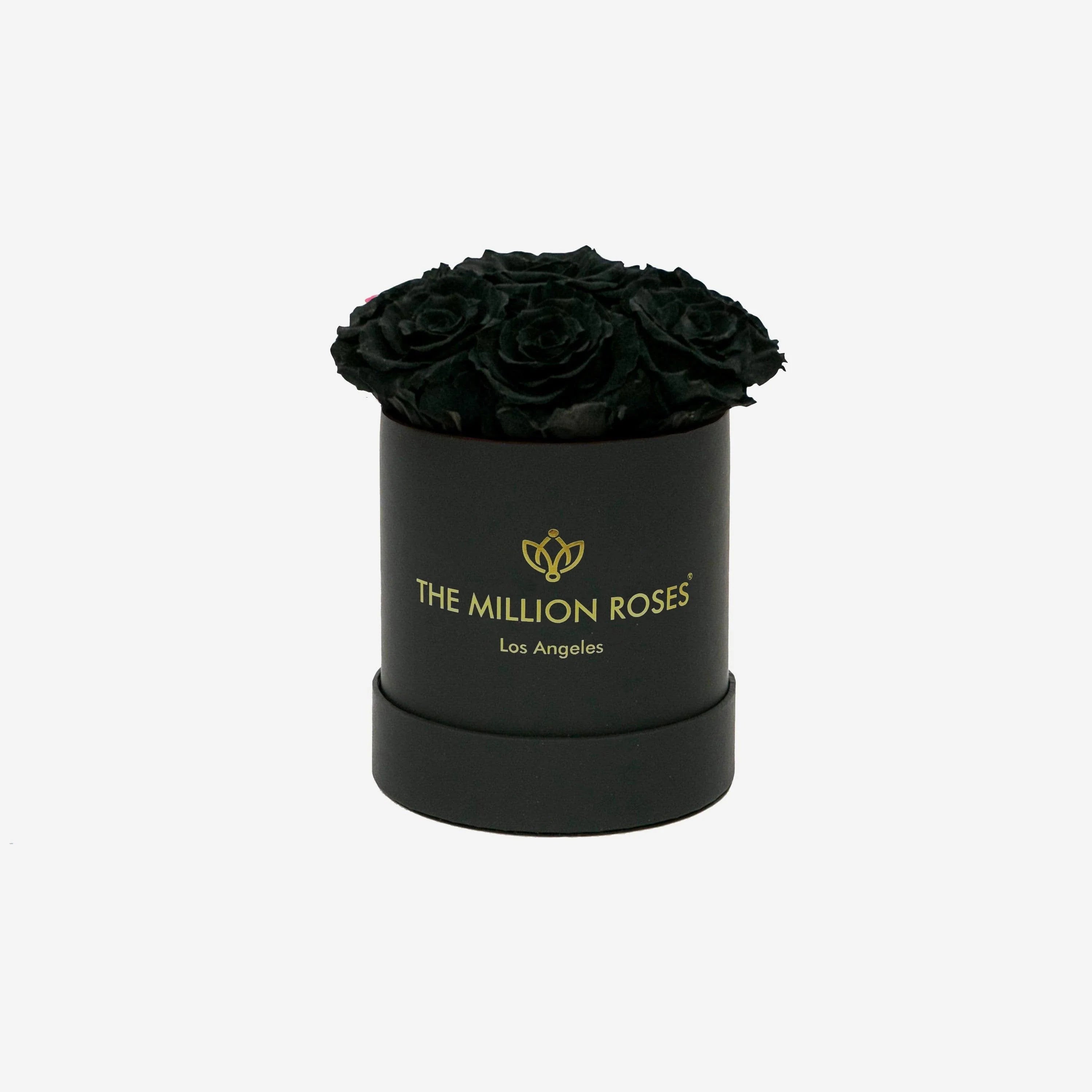 Basic Black Box | Black Roses | 6-7 Roses | The Million Roses | Luxury Preserved Roses | Flower Delivery