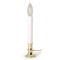 7" Brass Plated Electric Candle Lamp by Celebrate It