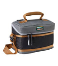 L.L.Bean Soft Pack Cooler, Lunch Black/Shale Gray Lunch