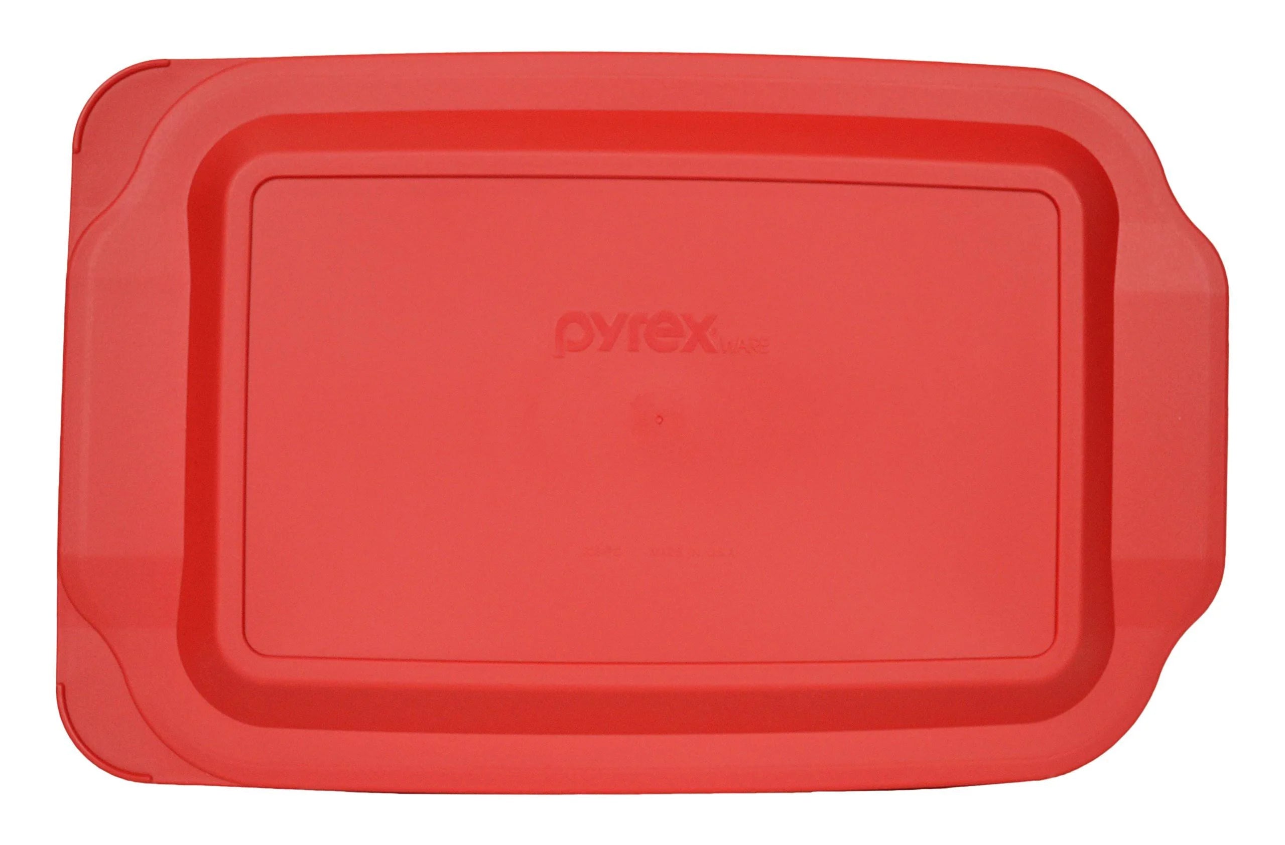 Pyrex Red Plastic Lid for 3 qt Oblong Baking Dish 233-pc Will Not