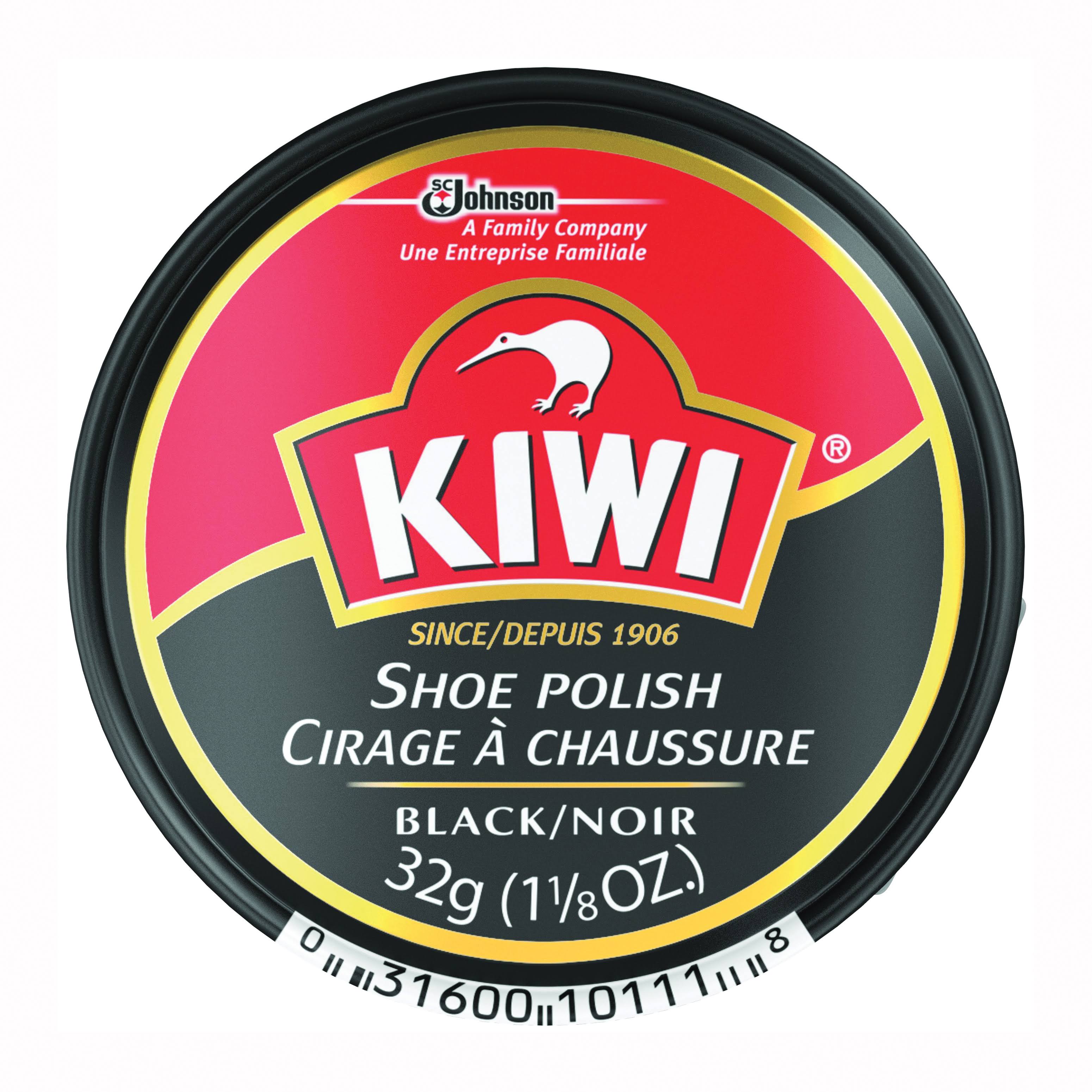 KIWI Paste Polish, Black, 1.125 oz
