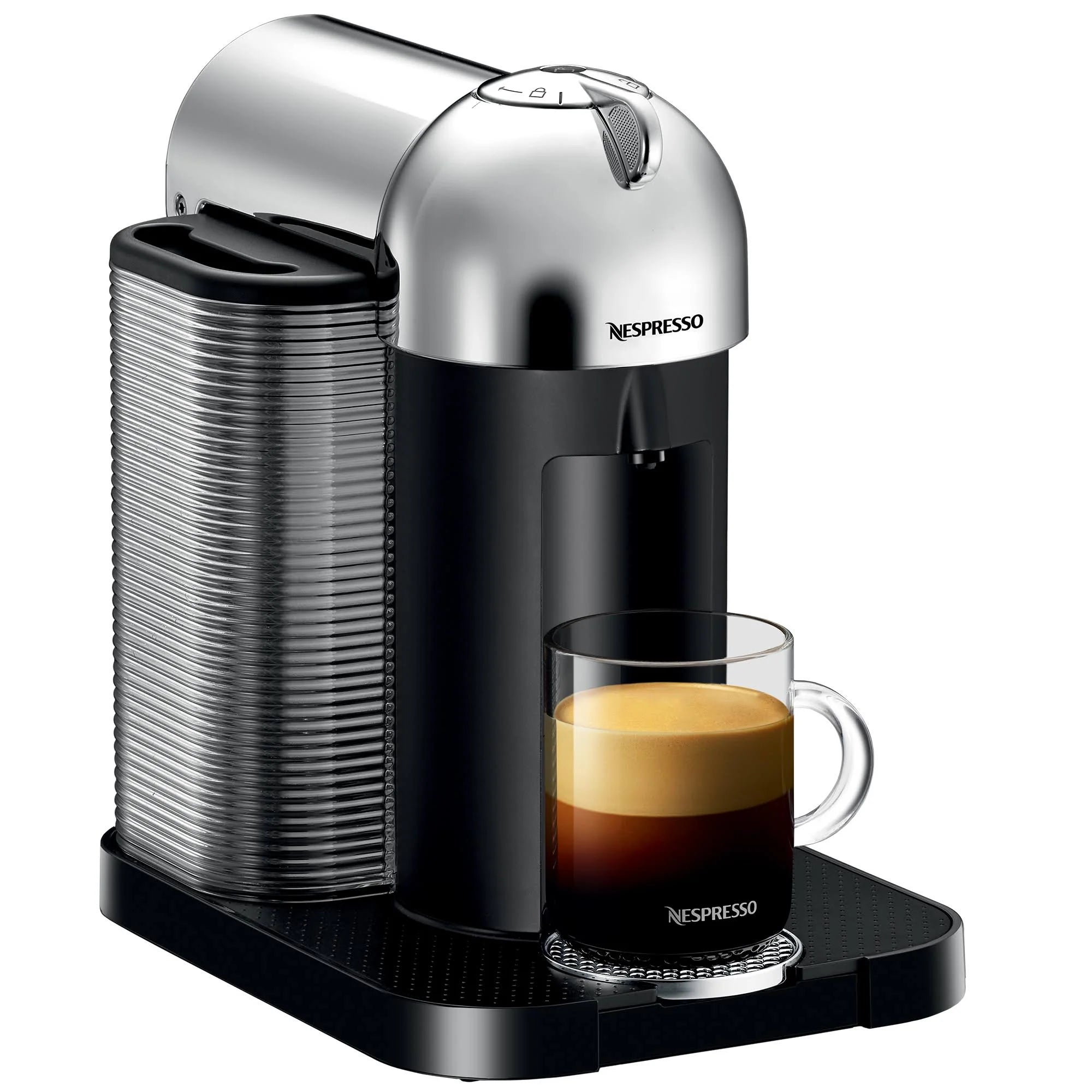Nespresso VertuoLine Chrome Coffee and Espresso Maker