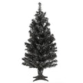 National Tree 2' Tinsel Tree-Black