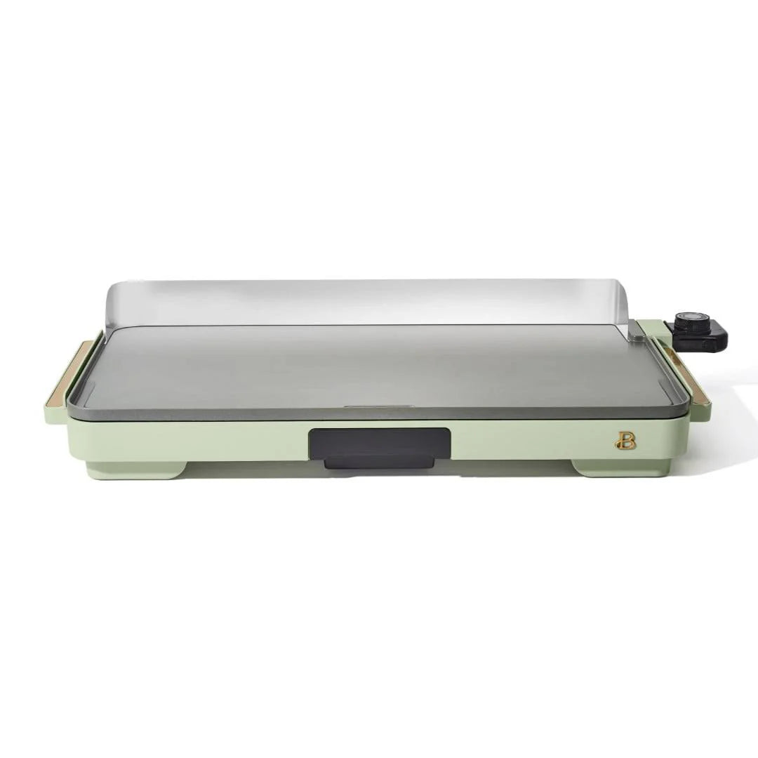 Beautiful Extra Large Griddle, Sage Green by Drew Barrymore 12" x 22"