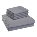 Hotel Style 800-Thread-Count Cotton Rich Sateen Weave Sheet Set, Multiple Colors, Size: Full Sheet Set, Silver