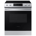 Samsung 6.3 Cu. ft. Slide-In Electric Range, Stainless Steel - NE63T8111SS