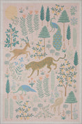 Rifle Paper Co. x Loloi Menagerie Blush Rug Size: 2'3" x 5'