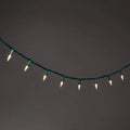 60ct LED Faceted Mini String Lights Warm White with Green Wire - Wondershop