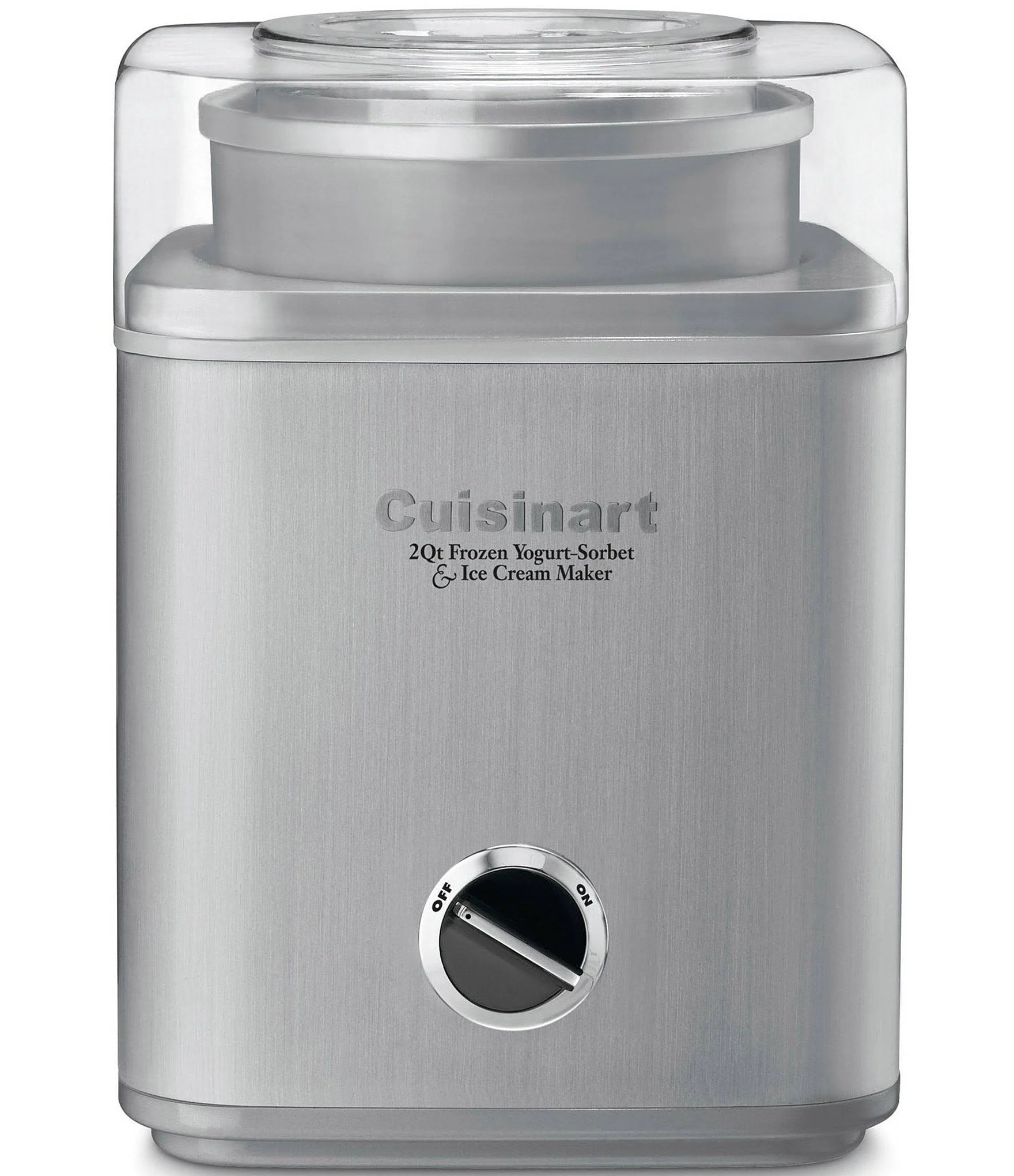 Cuisinart 2 qt Pure Indulgence Frozen Yogurt, Ice Cream & Sorbet Maker