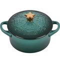 Le Creuset 24 oz. Mini Cocotte with Star Knob ,Artichaut